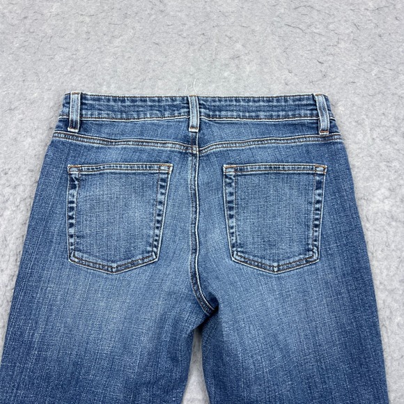 Eileen Fisher Jeans Womens 2 Blue Skinny Slim Ankle Organic Cotton Stretch Denim - Picture 12 of 14